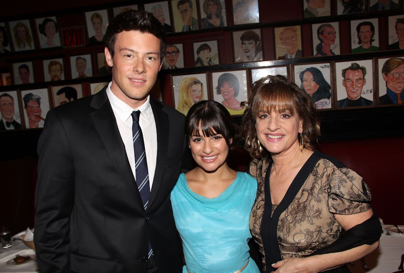 NEW YORK, NY - APRIL 28: (EXCLUSIVE COVERAGE) (EXCLUSIVE COVERAGE) (L-R) Cory Monteith, Lea Michele …
