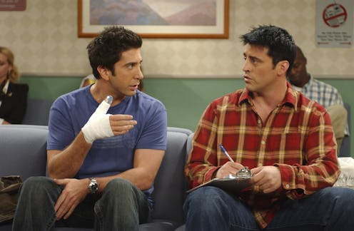 FRIENDS -- "The One Where Emma Cries" -- Episode 2 -- Aired 10/3/2002-- Pictured: (l-r) David Schwim...