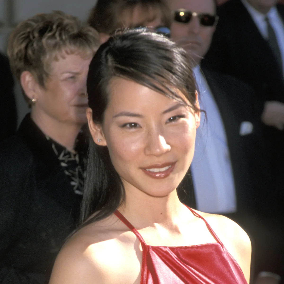 lucy liu golden globes dress disaster Lucy Liu Golden Globes Awards 2001 Editorial Stock Photo - Stock Image