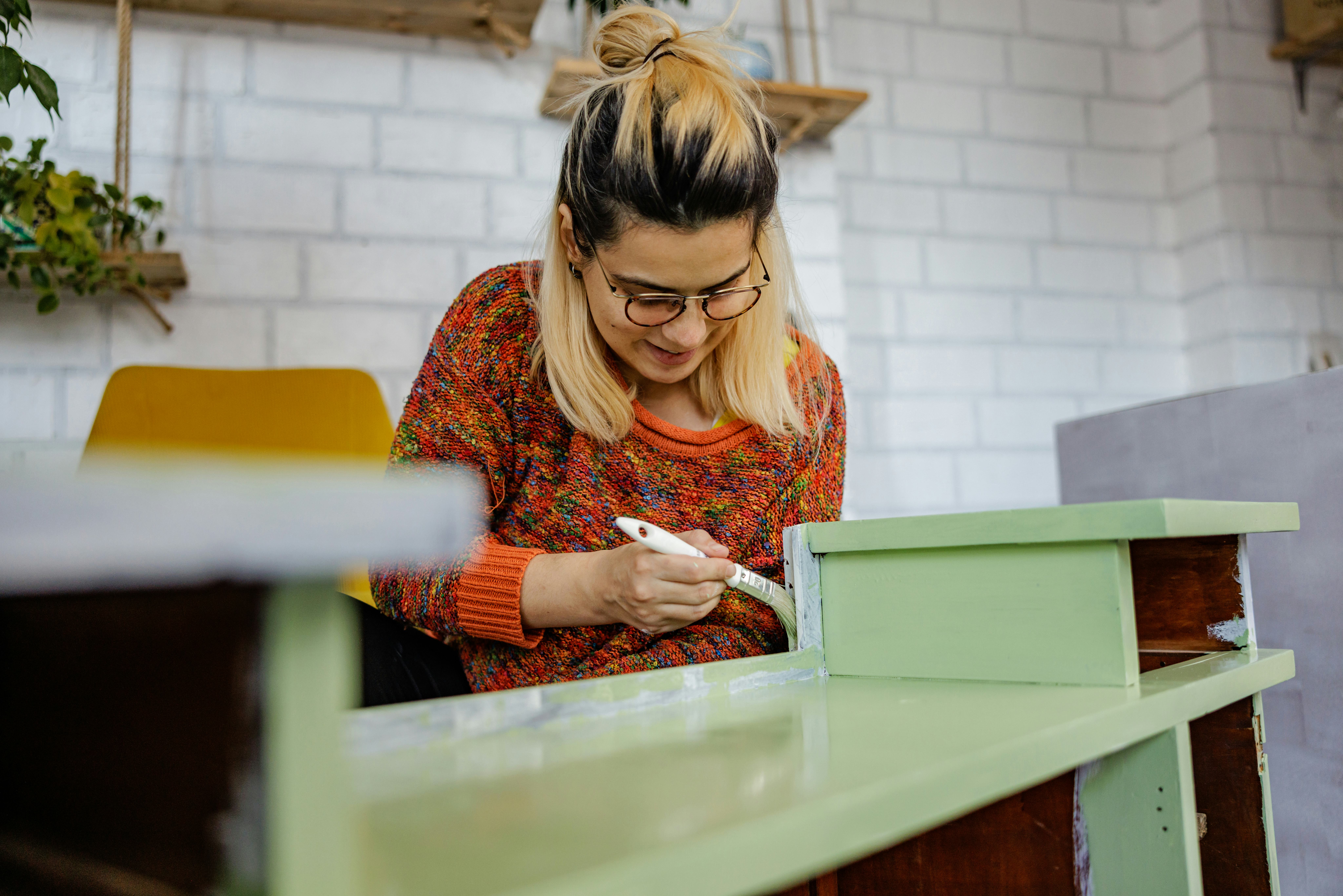 Aries should paint furniture on their cozy evening in.