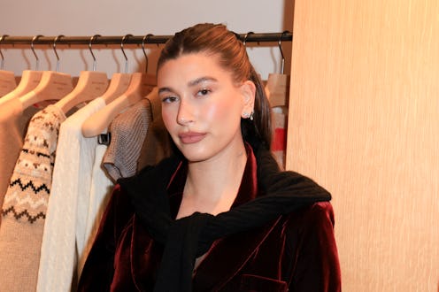 Hailey Bieber at Guest In Residence - LA Store Opening on December 7, 2024 in Los Angeles, Californi...