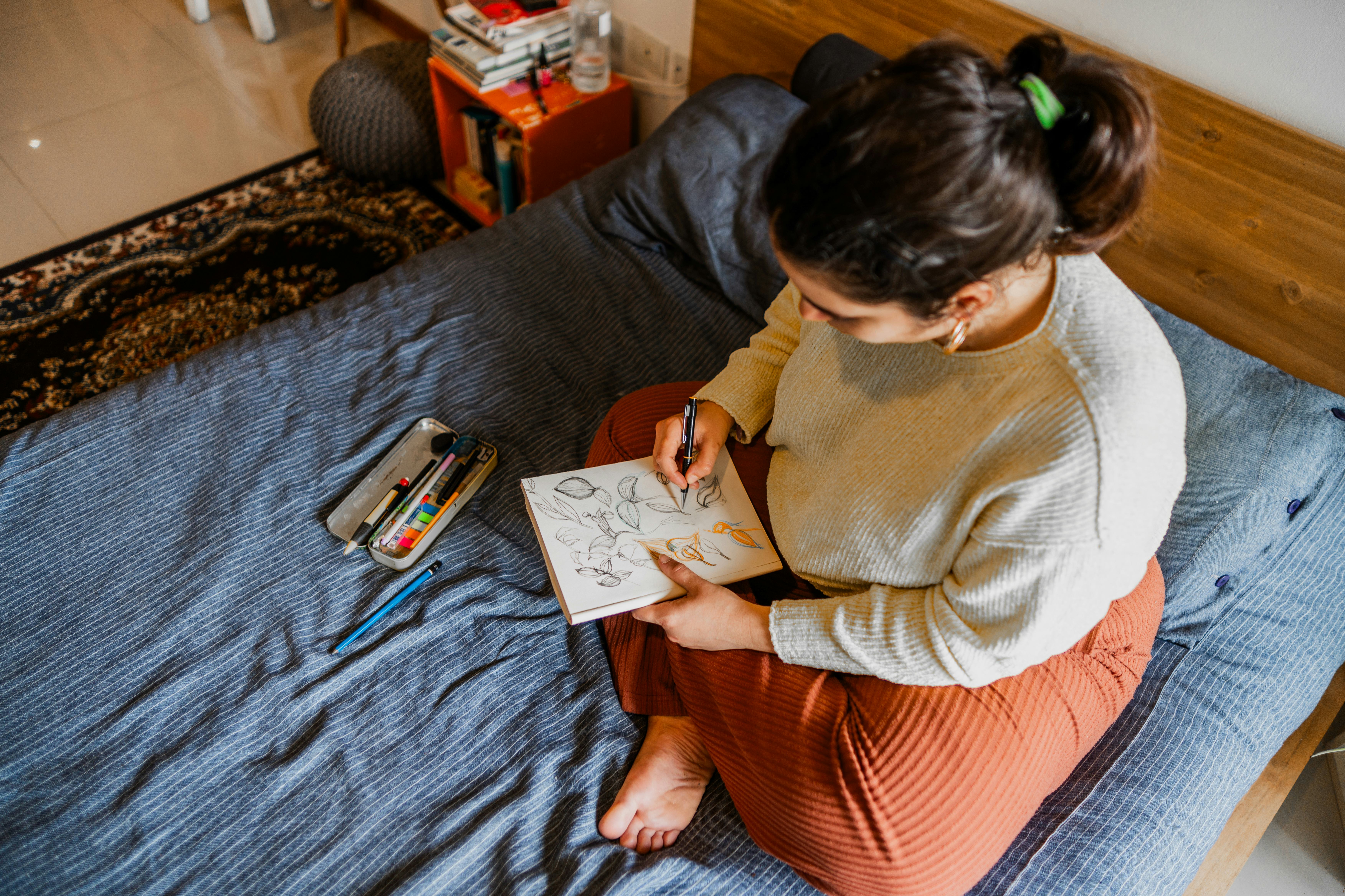 Libra will enjoy coloring.