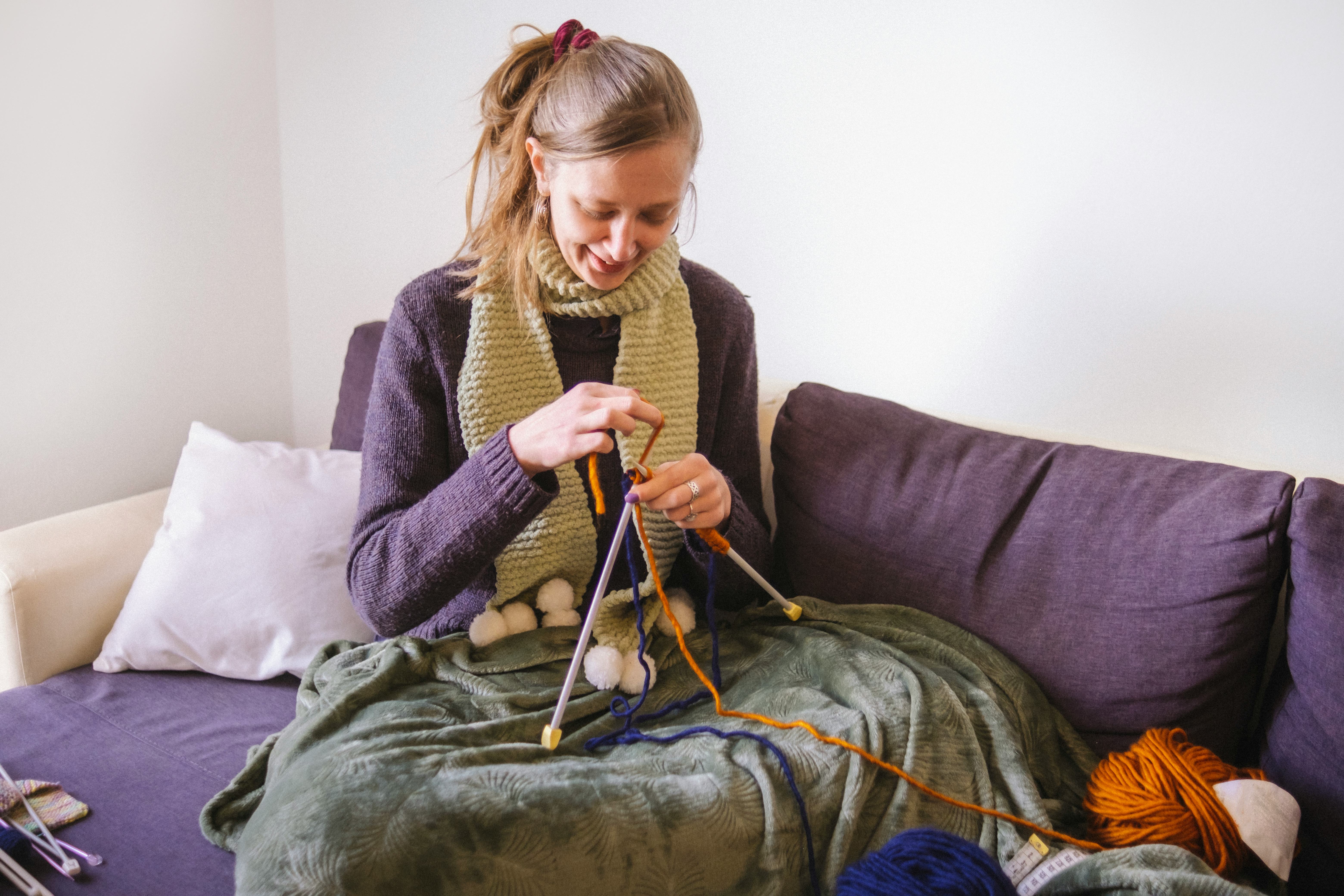 Capricorns should try knitting.