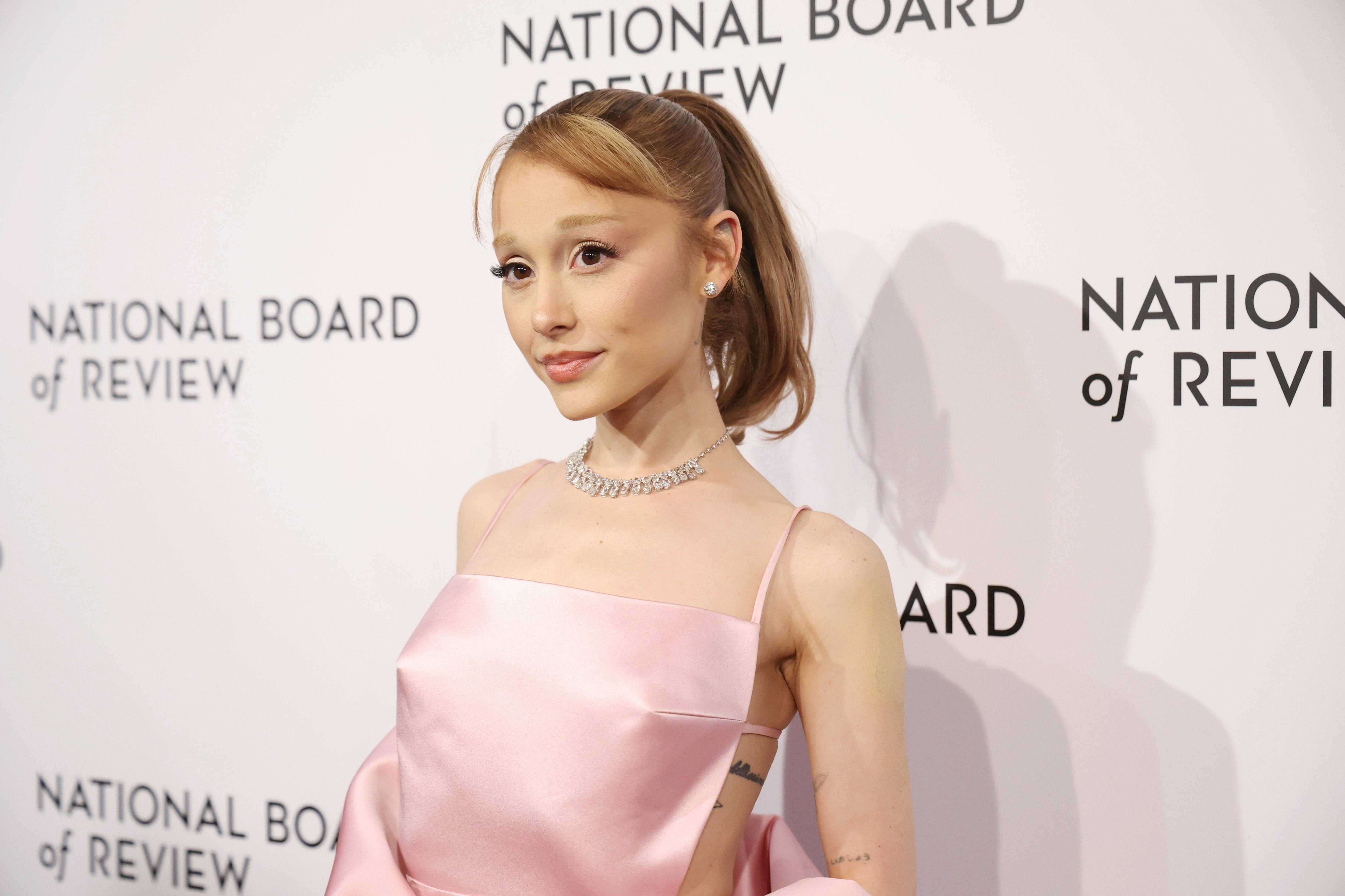 Ariana Grande attends the 2025 National Board of Review Gala
