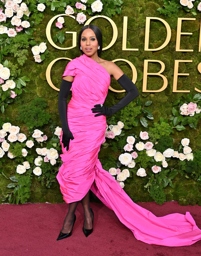 kerry washington red dress Who made Kerry Washington's red dress and pumps?