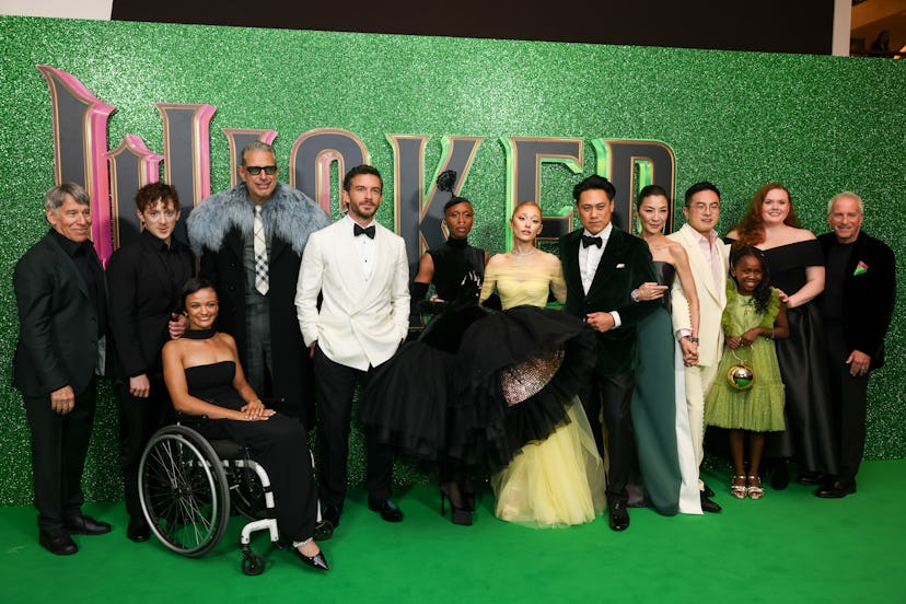 Stephen Schwartz, Ethan Slater, Marissa Bode, Jeff Goldblum, Jonathan Bailey, Cynthia Erivo, Ariana …