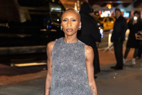 NEW YORK, NEW YORK - JANUARY 07:Actress and singer Cynthia Erivo is seen arriving to The National Bo...