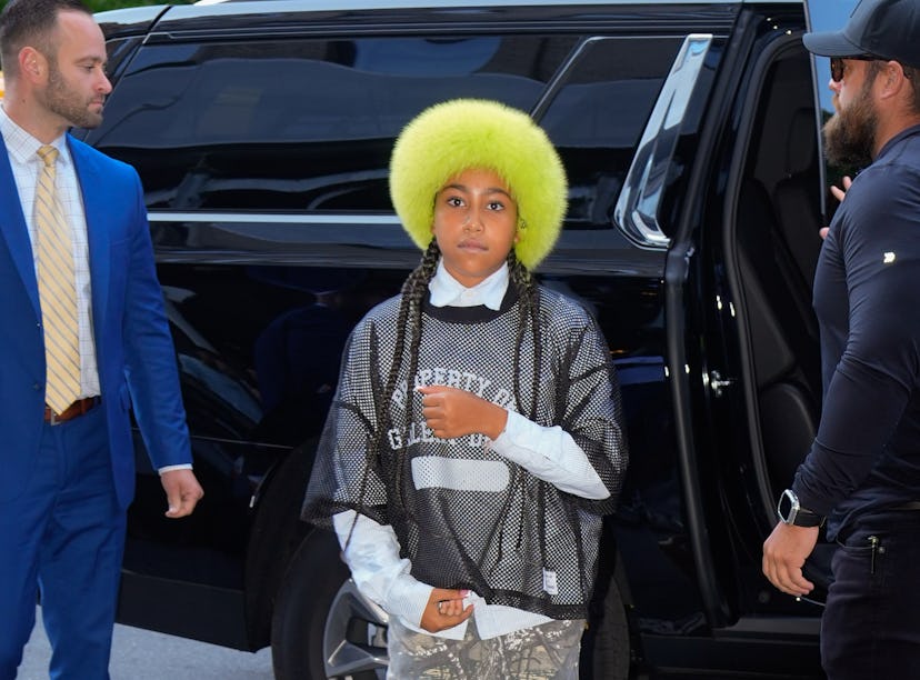 North West's "Childlike Things" verse on FKA twigs' 'Eusexua' is in Japanese.