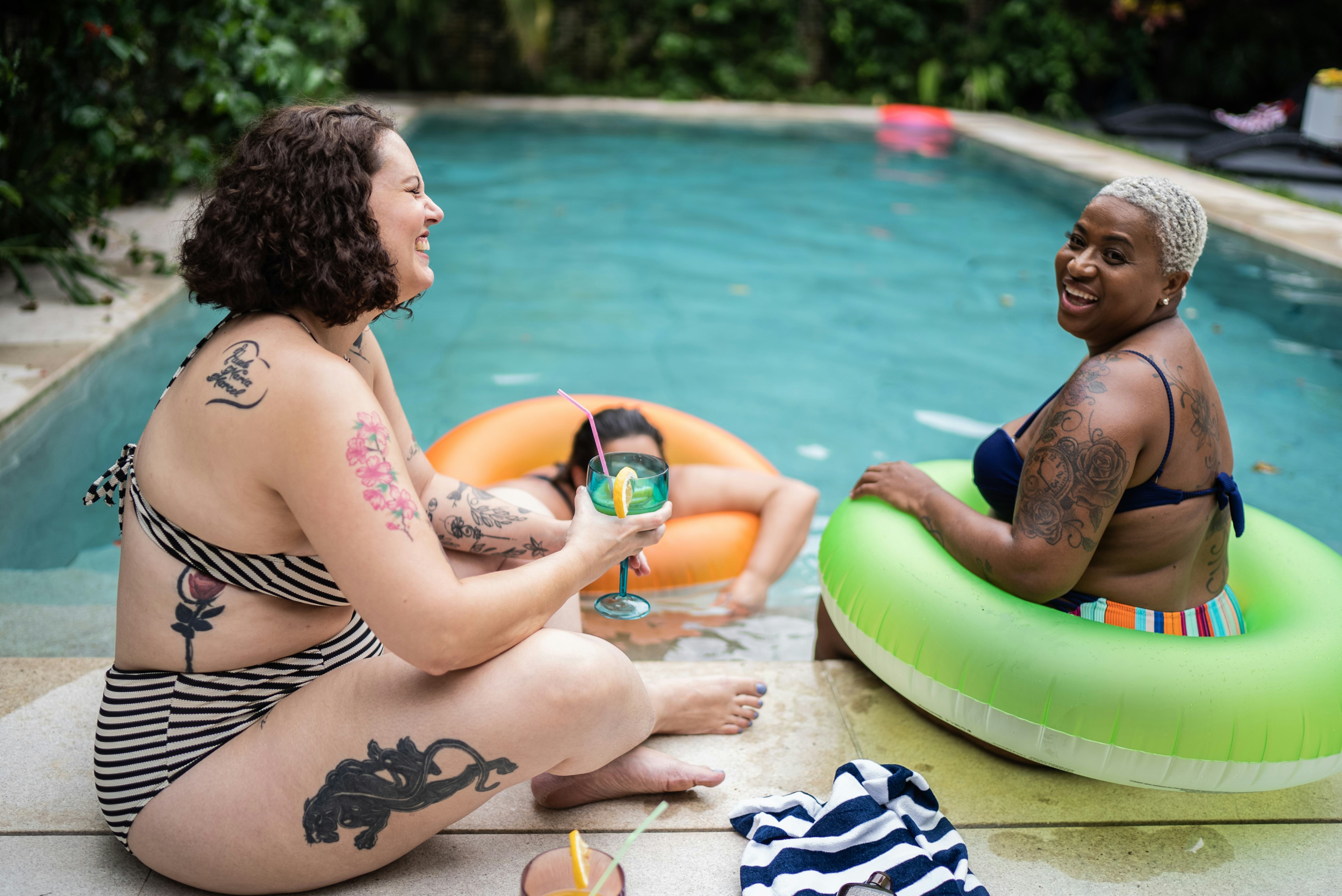 Pisces take advantage of relaxing on vacation.