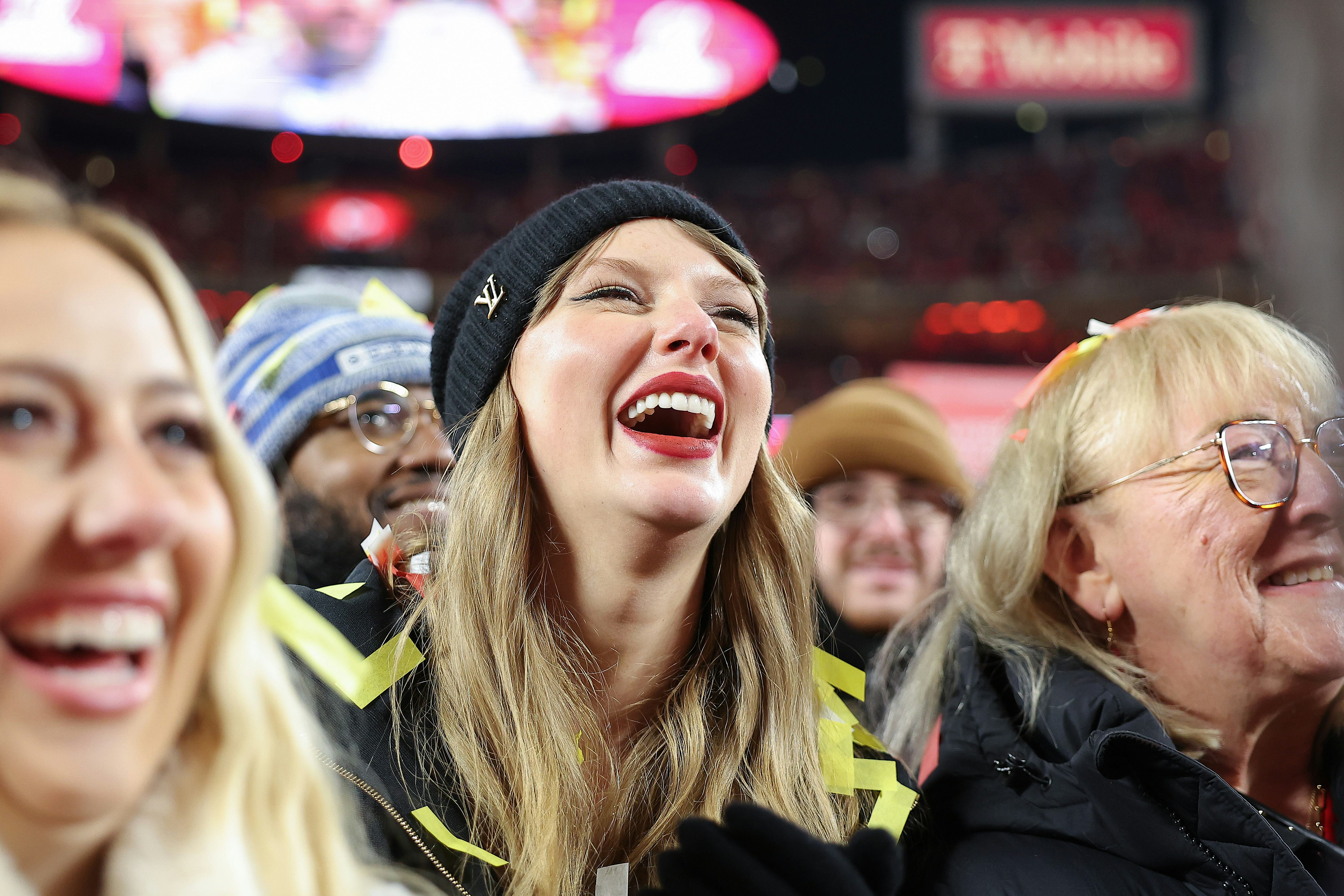 Brittany Mahomes, Taylor Swift, and Donna Kelce