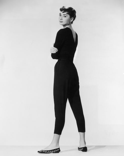 Audrey Hepburn in ballet flats