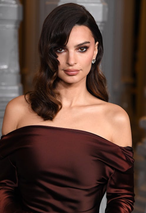 Emily Ratajkowski arrives at the 2024 LACMA Art+Film Gala at Los Angeles County Museum of Art on Nov...