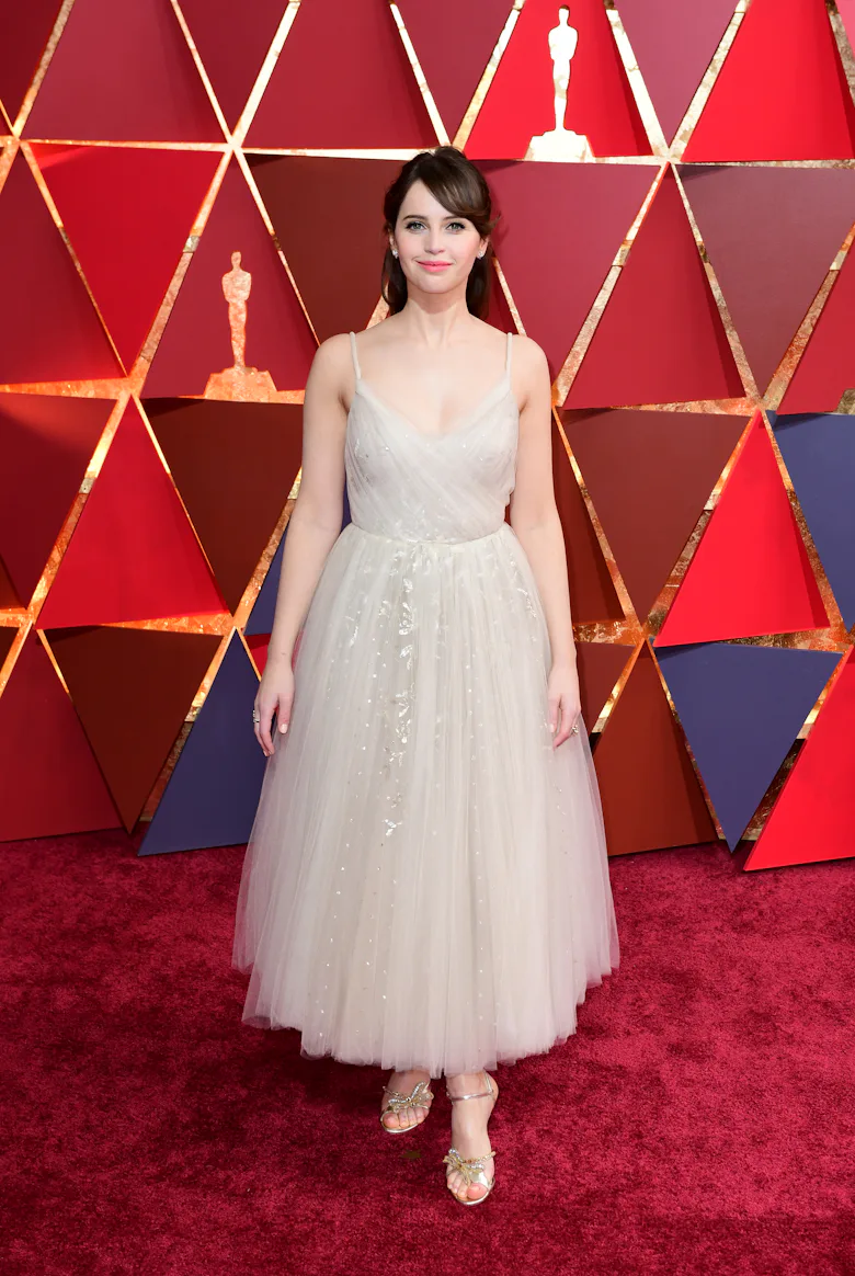 Felicity Jones's Best Red Carpet Moments Emphasize the Classics Felicity Jones's Best Red Carpet Moments Emphasize the Classics