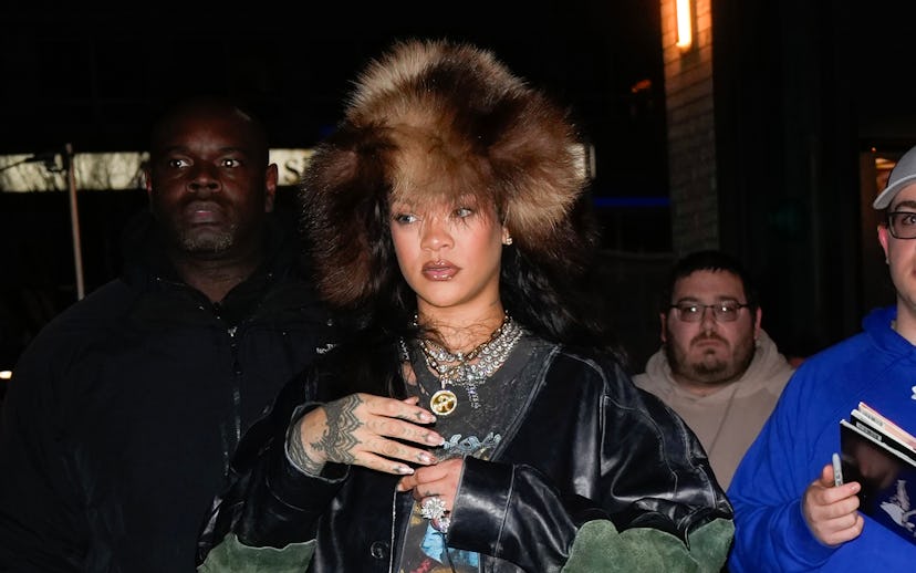 NEW YORK, NY - DECEMBER 29: Rihanna is seen on December 29, 2024 in New York City. (Photo by XNY/St...