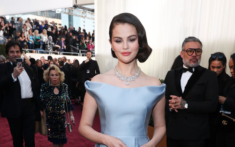 BEVERLY HILLS, CALIFORNIA - JANUARY 05: Selena Gomez attends the 82nd Annual Golden Globe Awards at ...