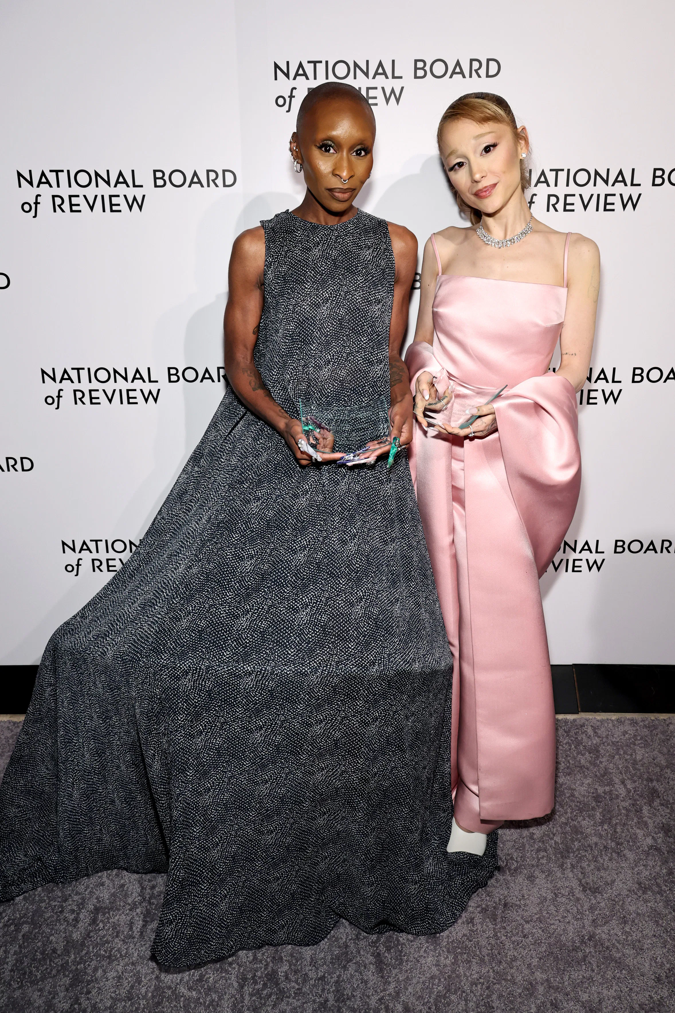 Ariana Grande & Cynthia Erivo's Dresses Are a Twisted Version of Oz