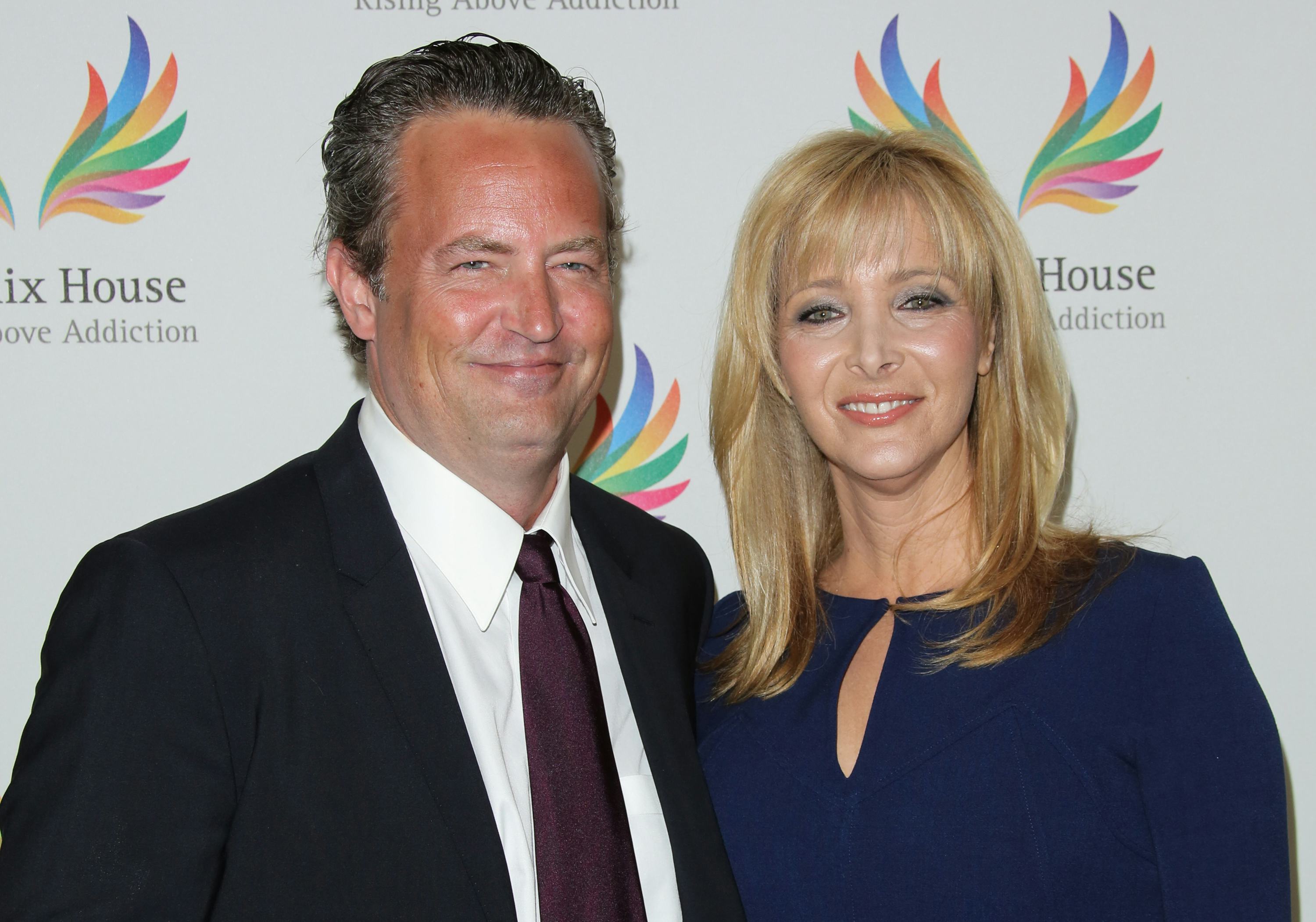 Matthew Perry and Lisa Kudrow attend the &ldquo;Triumph For Teens Awards&rdquo; gala