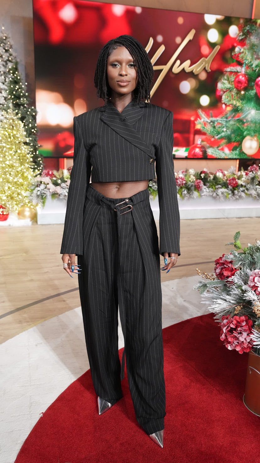 Jodie Turner-Smith appears on "The Jennifer Hudson Show" airing January 9, 2025 in Burbank, Californ...