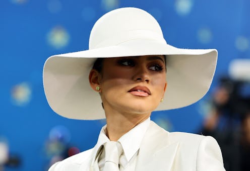 NEW YORK, NEW YORK - MAY 05: Zendaya attends the 2025 Met Gala Celebrating "Superfine: Tailoring Bla...