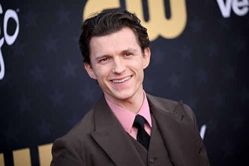 Tom Holland addressed his engagement to fiancée Zendaya.