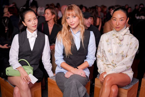 Jisoo, Jennifer Lawrence, Greta Lee dior jonathan anderson