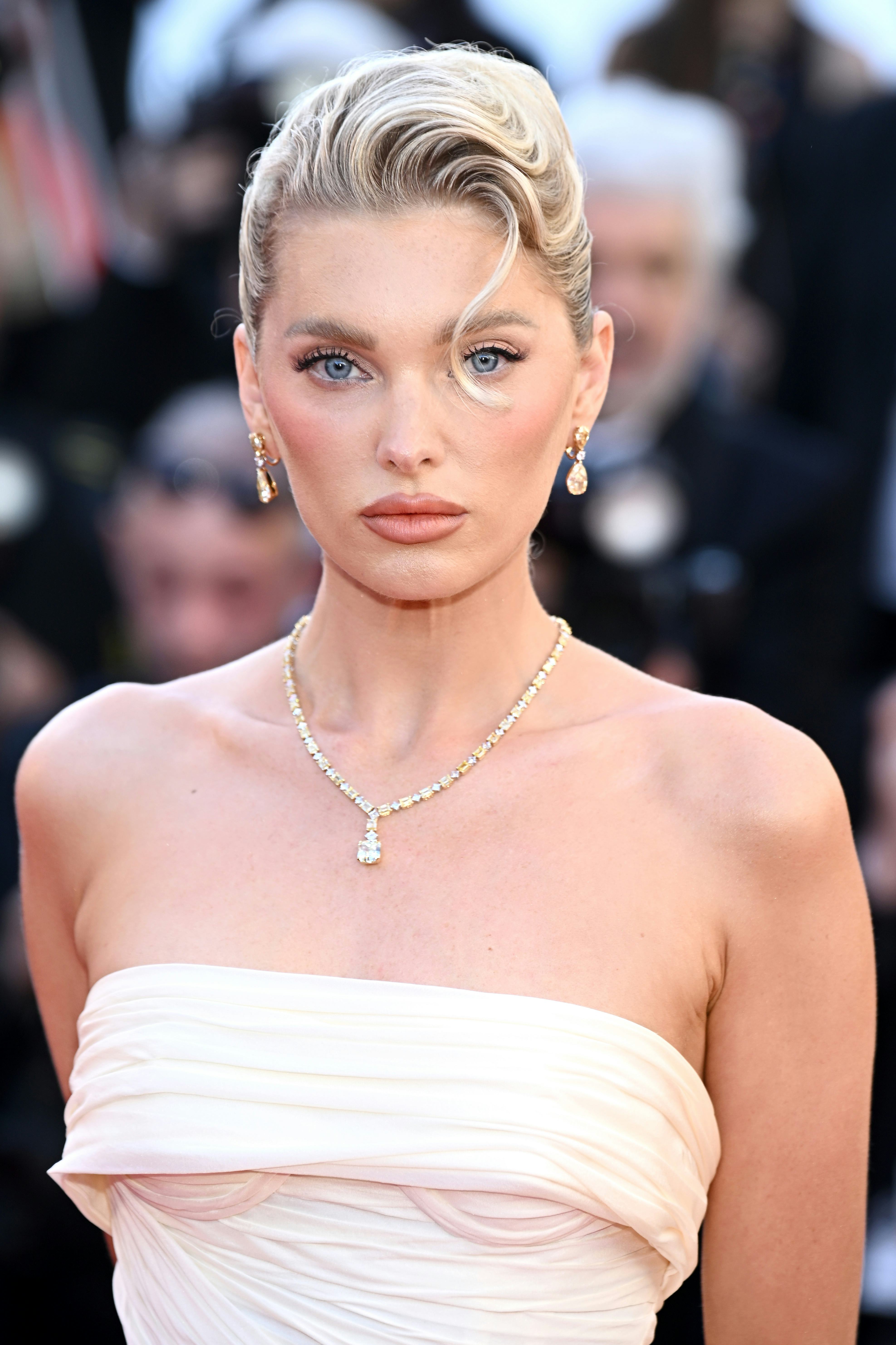 Elsa Hosk's Sexy "Errand" Outfit Included Controversial Shoes