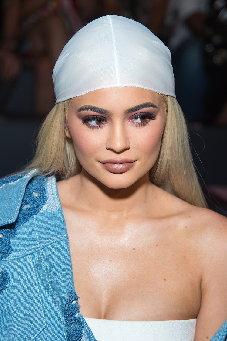 NEW YORK, NY - SEPTEMBER 10:  TV personality Kylie Jenner attends the Jonathan Simkhai fashion show ...