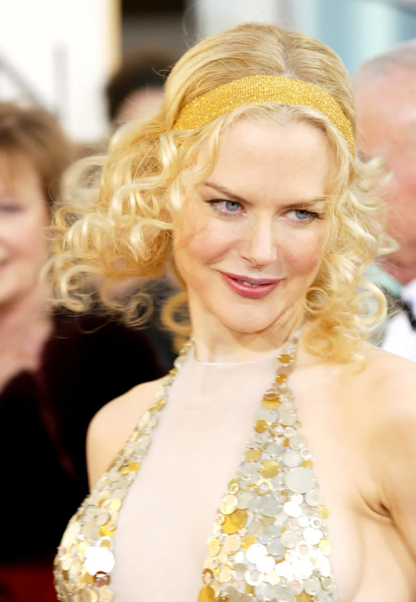 Nicole Kidman platinum blonde hair
