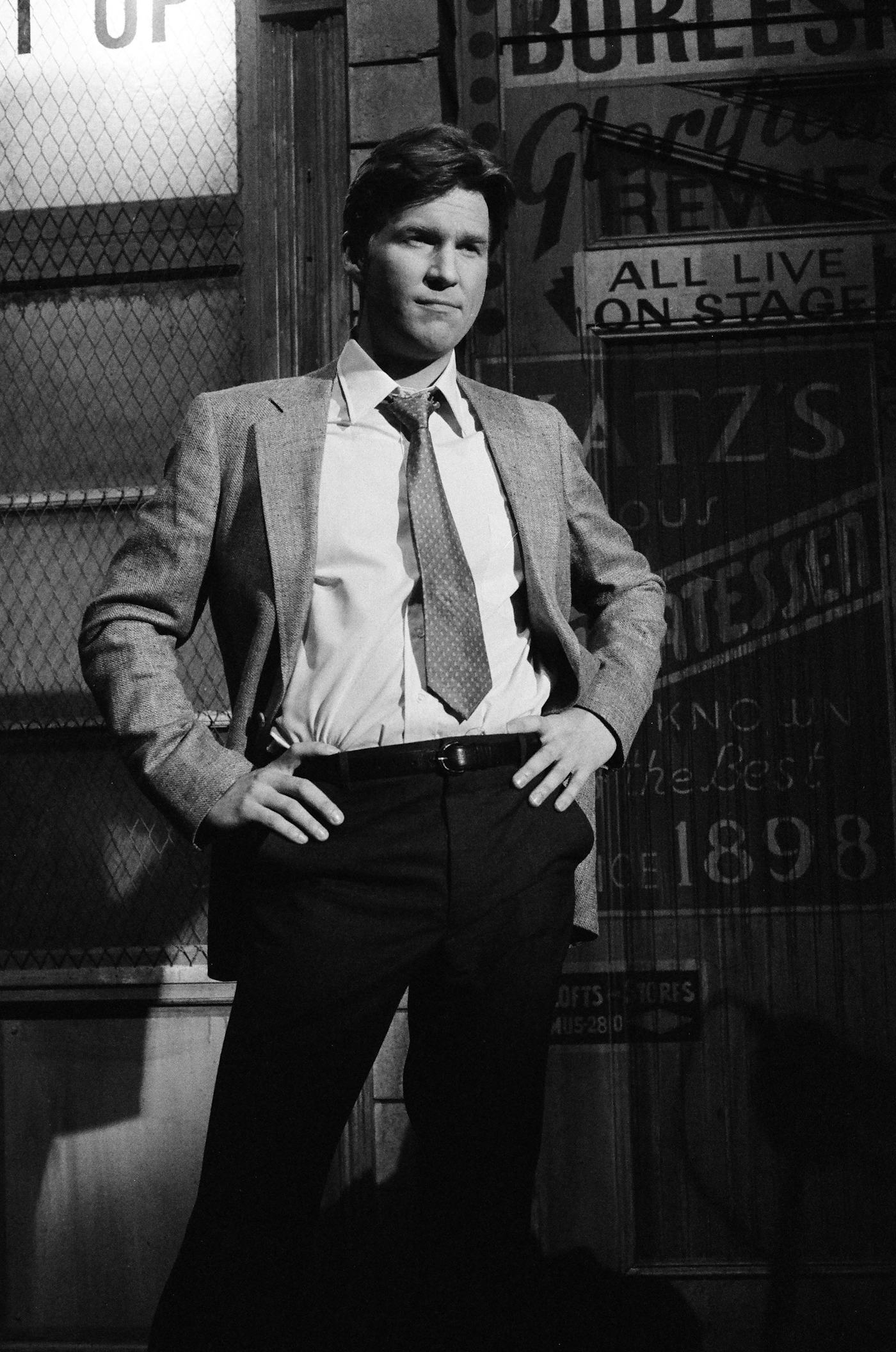 SATURDAY NIGHT LIVE -- Episode 14 -- Pictured: Jeff Bridges on February 26, 1983 -- Photo by: Alan Singer/NBC/NBCU Photo Bank