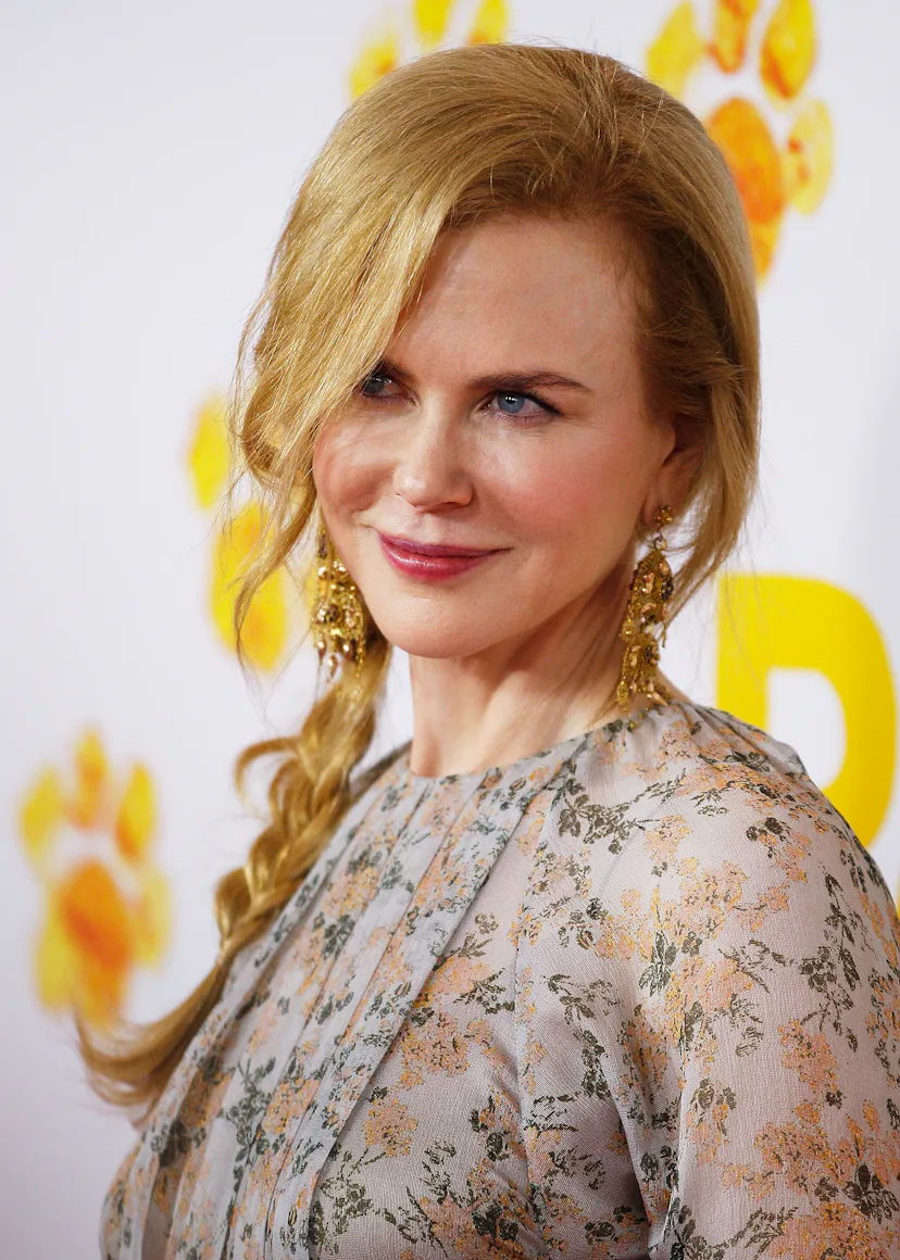Nicole Kidman side braid