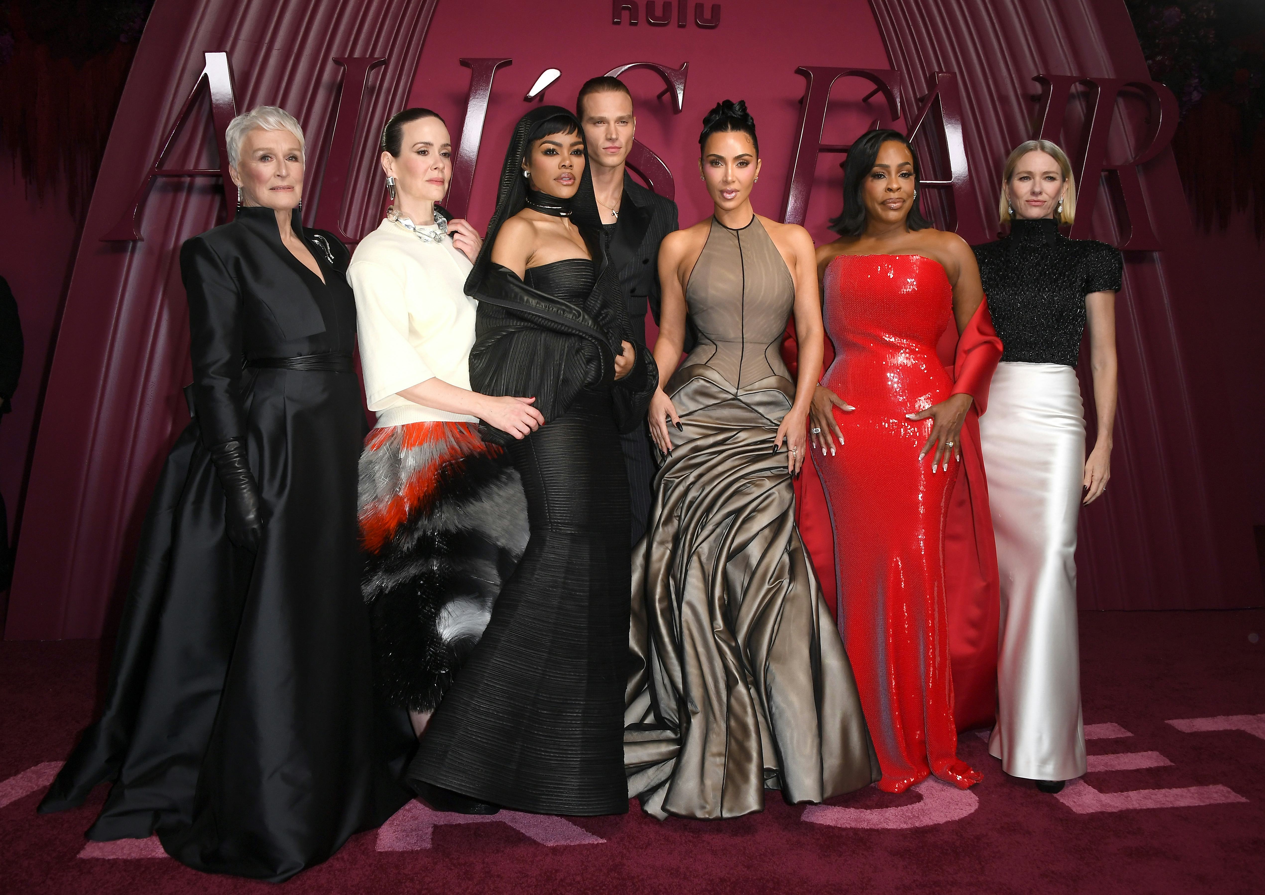 Glenn Close, Sarah Paulson, Teyana Taylor, Matthew Noszka, Kim Kardashian, Niecy Nash-Betts and Naom...