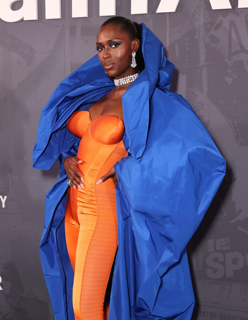 LONDON, ENGLAND - OCTOBER 17: Jodie Turner-Smith attends amfAR London 2025 at The Chancery Rosewood ...