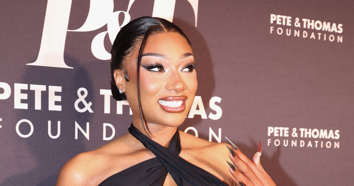 Megan Thee Stallion's Underboob-Baring Look Gave Major "Hottieween" Vibes