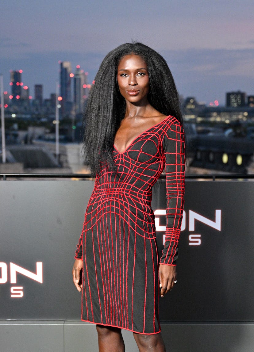 LONDON, ENGLAND - OCTOBER 01: Jodie Turner-Smith attends the UK Event of Disney's 'Tron: Ares' at Pi...