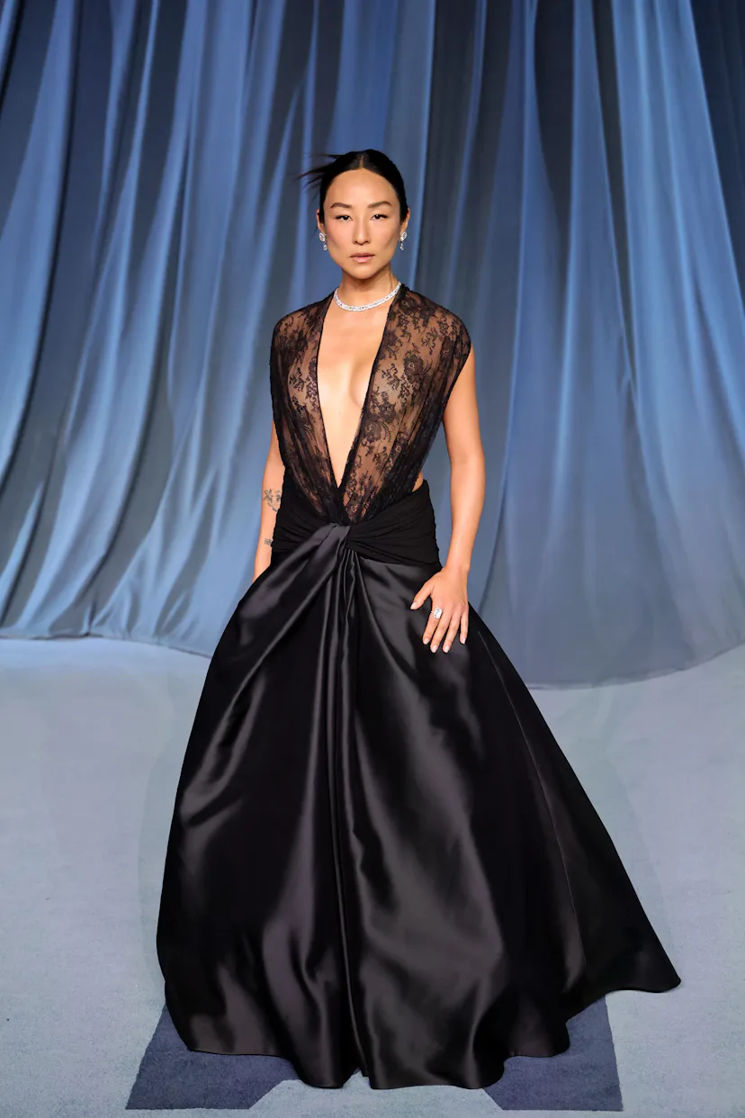 Hailey Bieber & Kendall Jenner Had The Most Stylish BFF Moment At The Academy Museum Gala 11 Greta Lee attends the Academy Museum 5th Annual Gala