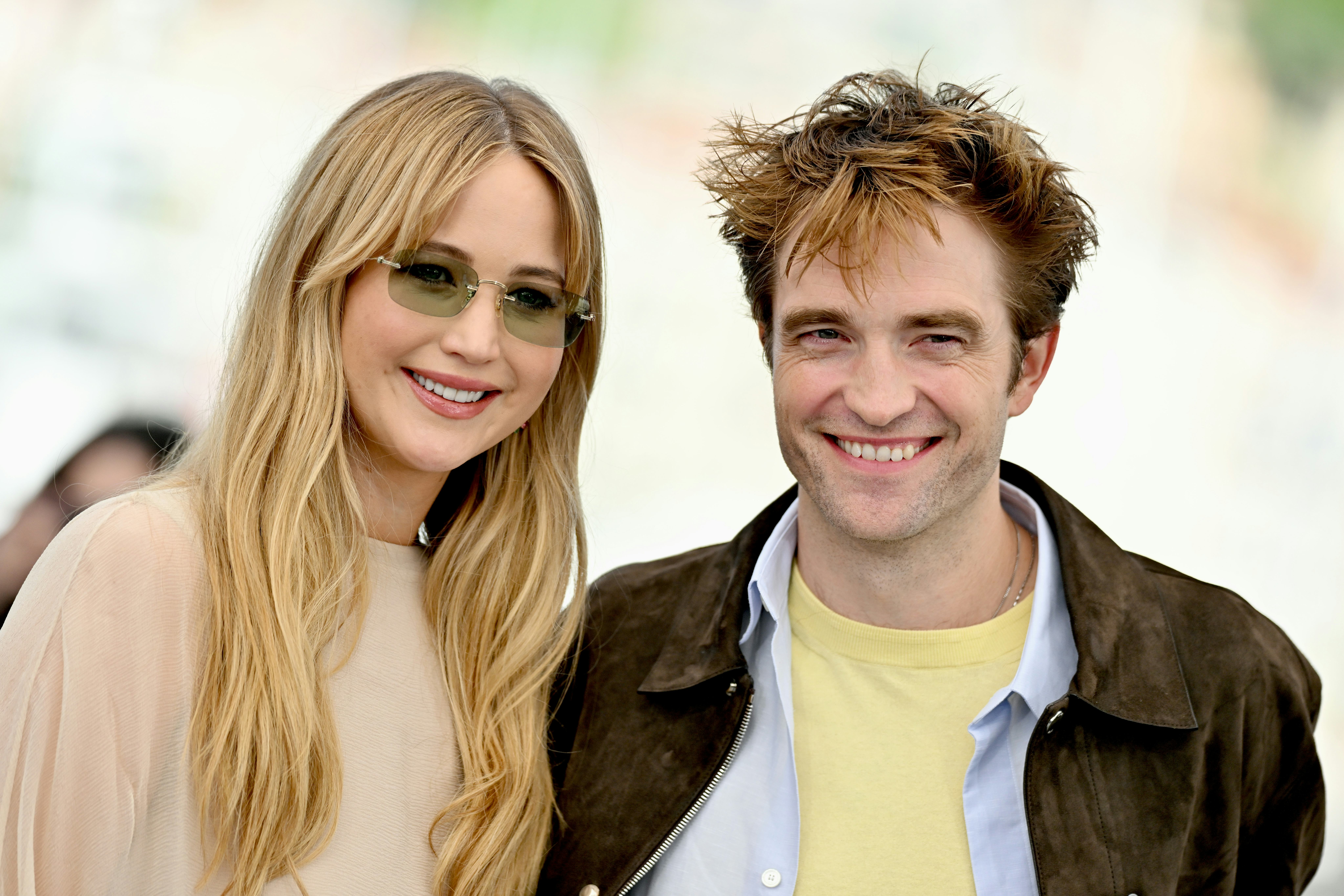 Jennifer Lawrence and Robert Pattinson