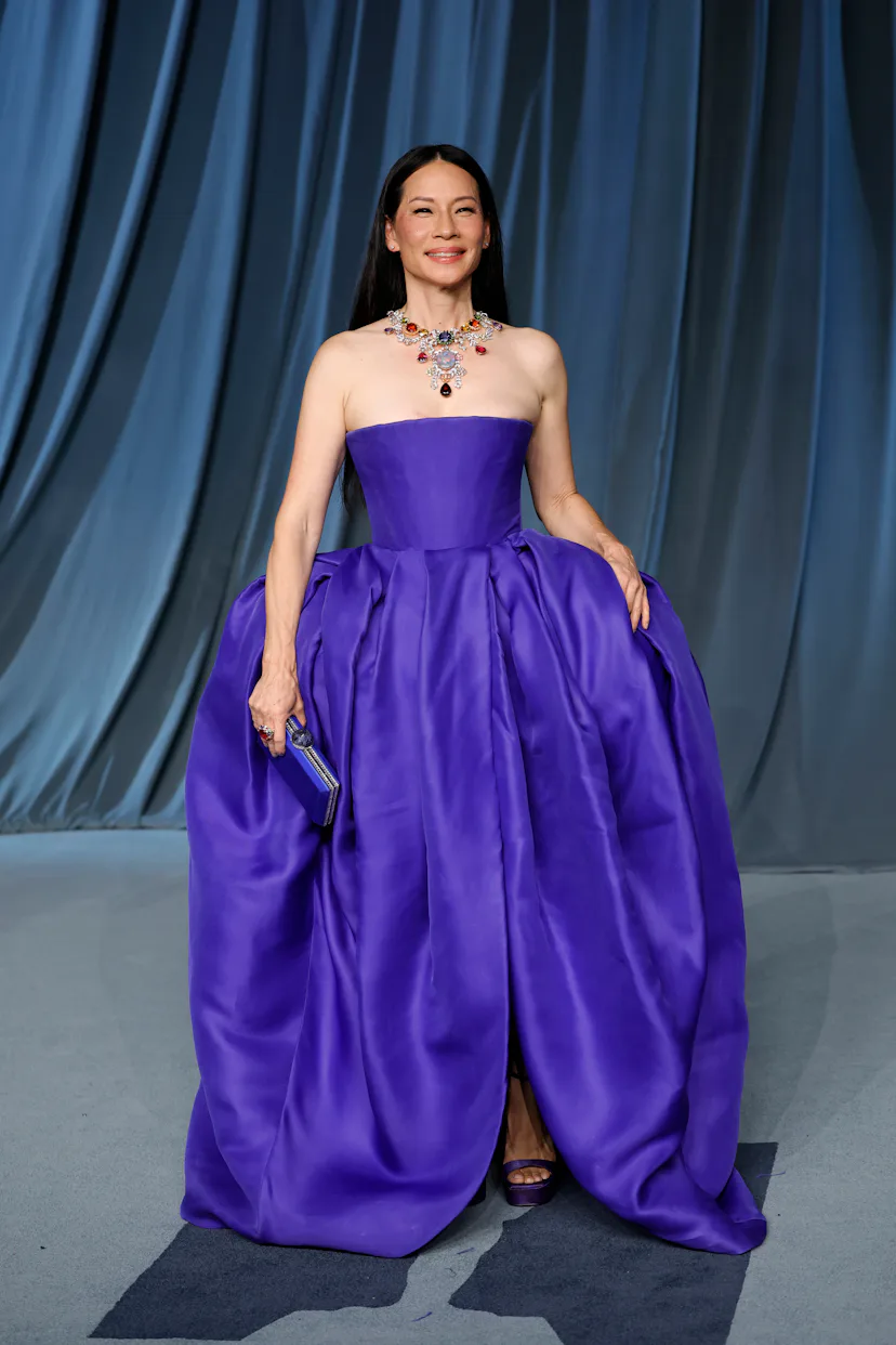 Hailey Bieber & Kendall Jenner Had The Most Stylish BFF Moment At The Academy Museum Gala 5 Lucy Lui, attends the 5th Annual Academy Museum Gala