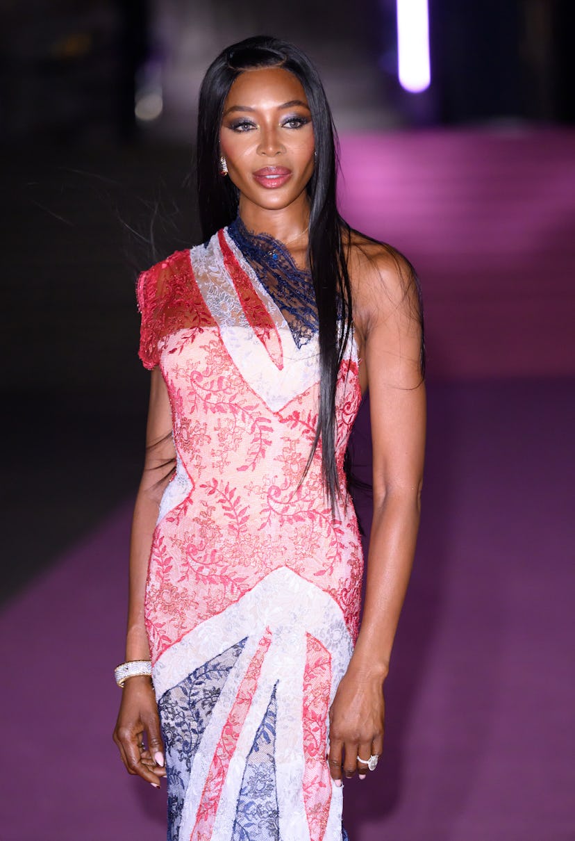 Naomi Campbell attends the inaugural British Museum Ball at The British Museum on October 18, 2025 i...