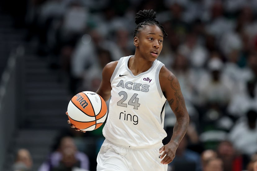 Las Vegas Aces guard Jewell Loyd talks about her ultra-precise nap schedule and why she actually app...
