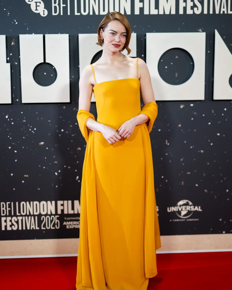 emma stone sheer dress Emma Stone Wears a Partially Sheer Dress to the 2017 SAG Awards Red Carpet
