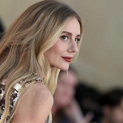 LOS ANGELES, CALIFORNIA - OCTOBER 16: Justine Lupe attends the Premiere of Netflix's "Nobody Wants T...