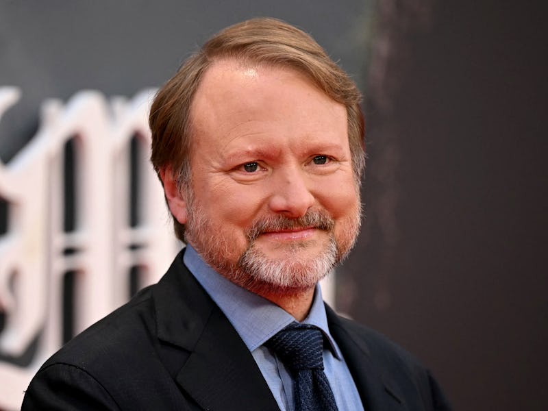 US director Rian Johnson poses on the red carpet upon arrival to attend the opening night gala premi...