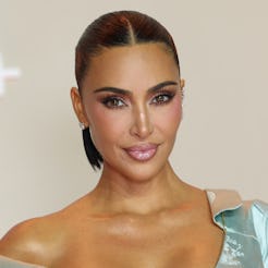 PARIS, FRANCE - OCTOBER 21: Kim Kardashian attends the "All's Fair" Disney+ Premiere at Maison de La...