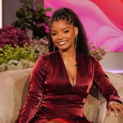 BURBANK, CALIFORNIA - October 22, 2025: Halle Bailey appears on "The Jennifer Hudson Show" airing Oc...