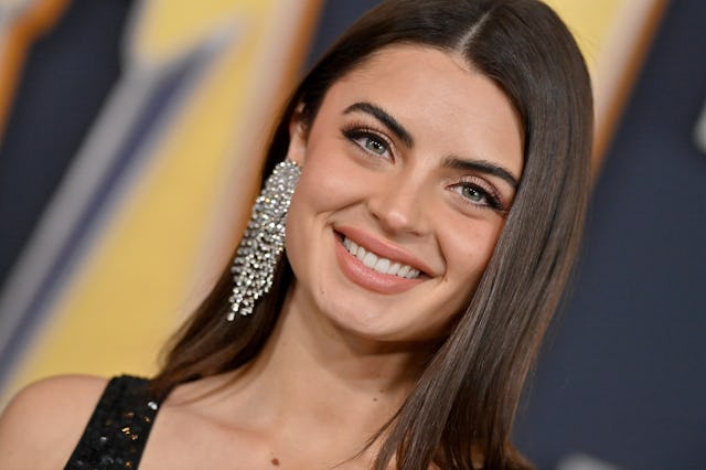 Rachael Kirkconnell attends the 57th Academy of Country Music Awards on March 07, 2022 in Las Vegas...