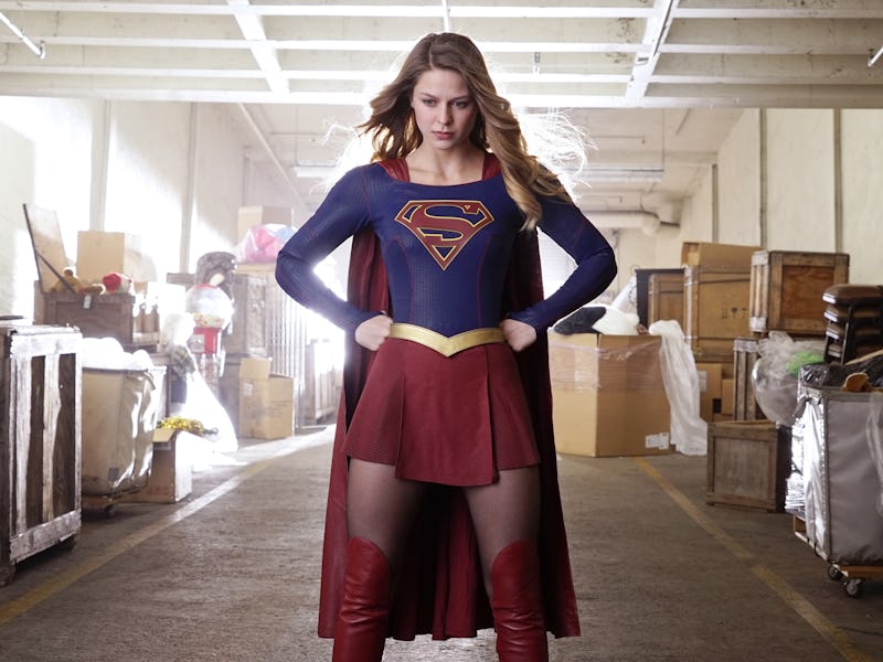 LOS ANGELES - OCTOBER 30: "Childish Things" -- Kara (Melissa Benoist, pictured) does her best to sup...