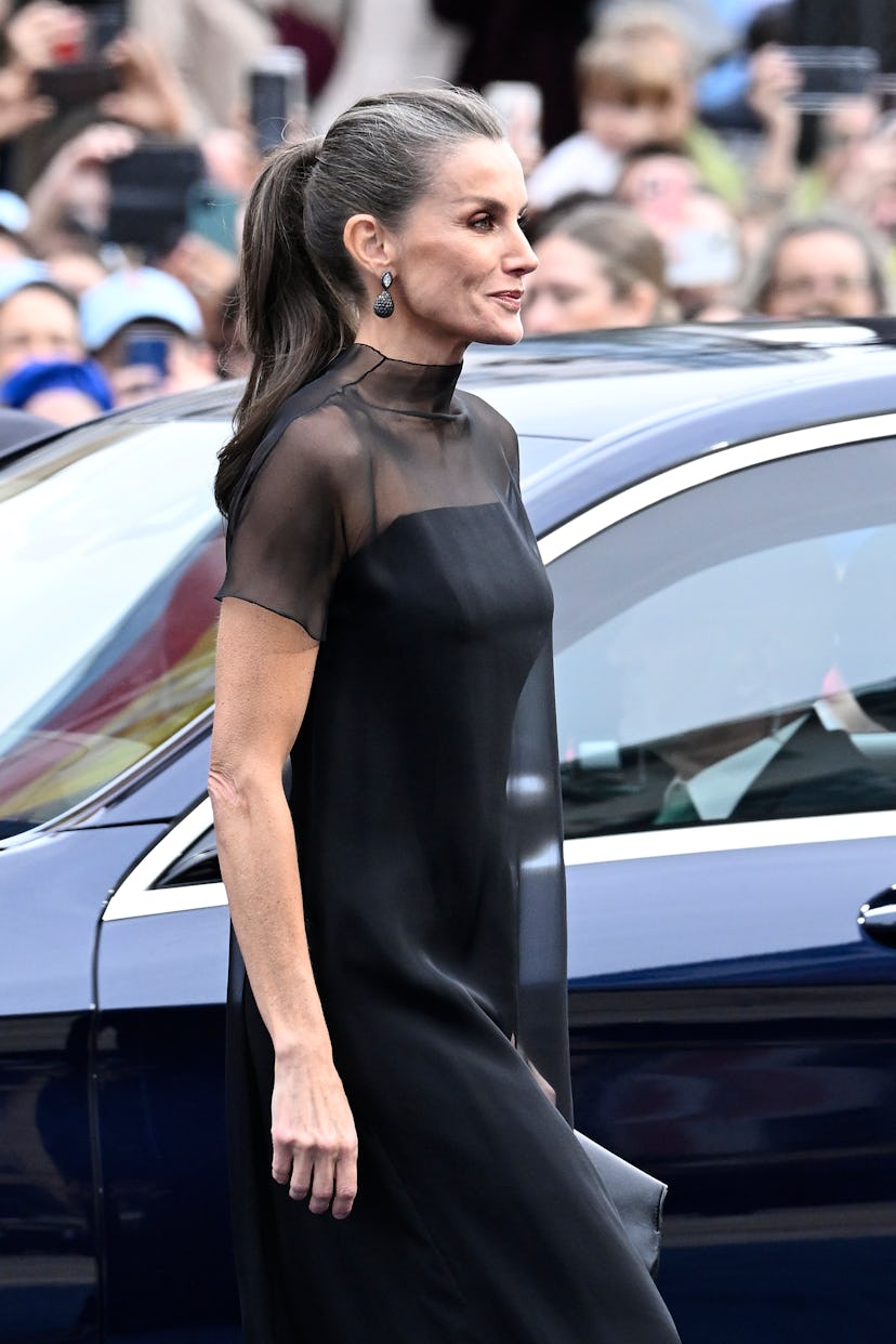 OVIEDO, SPAIN - OCTOBER 24: Queen Letizia of Spain attends the "Princesa De Asturias" awards ceremon...