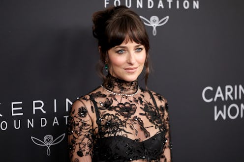 NEW YORK, NEW YORK - SEPTEMBER 11: Dakota Johnson attends the Kering Foundation's Caring for Women d...