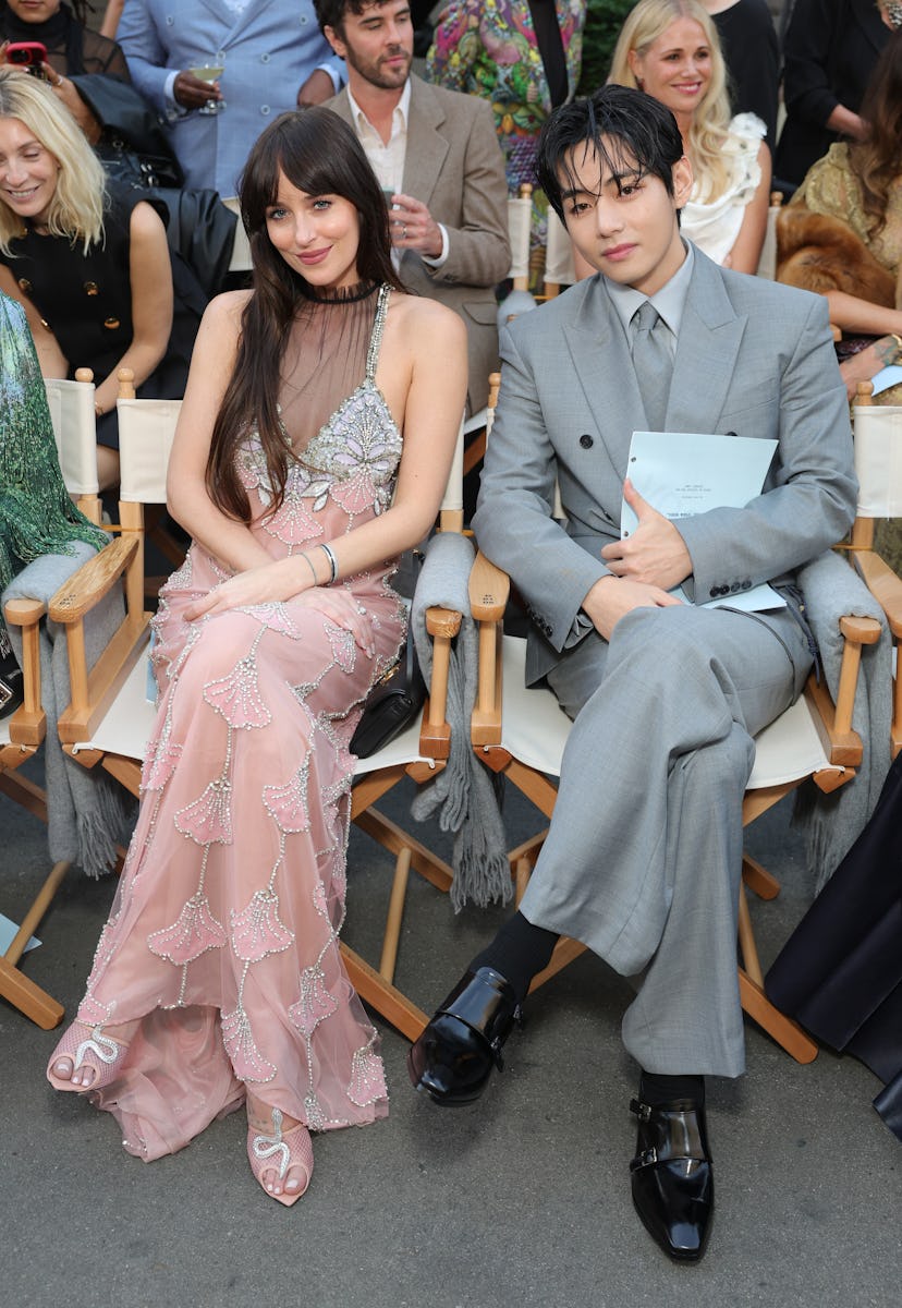 Dakota Johnson and V attend Vogue World: Hollywood 2025