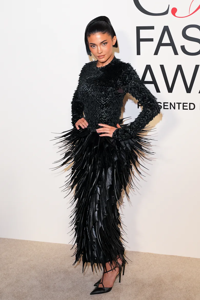 Kylie Jenner attends CFDA Fashion Awards 2024 at American Museum of Natural History on October 28, 2...